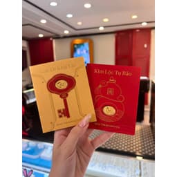 Thumbnail Thẻ vàng 24K Kim Tài Khai Vận - khai mở tài vận đón lộc an khang Bảo Tín Mạnh Hải 3