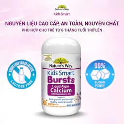 Thumbnail Viên Nhai Nature's Way - Calci Tổ Ong Tảo Biển Đỏ Aquamin F Bổ Sung Vitamin D3K2, Hỗ Trợ Phát Triển Xương 30 Viên 1