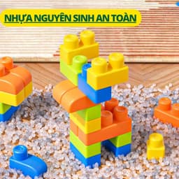 Thumbnail Đồ Chơi Xếp Hình Có Túi Đựng 155 Chi Tiết Hàng Việt Nam 4