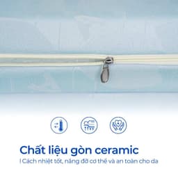 Thumbnail Nệm Bông Ép Gấp 3 Aroma Ceramic, Nệm Siêu Cứng Nâng Đỡ Và Bảo Vệ Côt Sống, Chính Hãng, Bảo Hành 12 năm 3