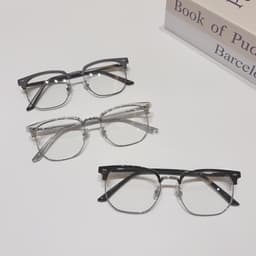 Thumbnail Gọng kính cận thời trang nam nữ ANNA dáng vuông unisex cá tính OL 2204 3