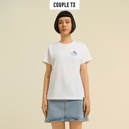 Thumbnail Áo Thun Nữ Couple TX Hình Thêu Pet Club 100% Coton WTS 2416 3