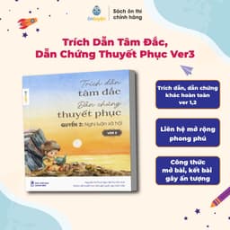 Thumbnail Sách-Trích Dẫn Tâm Đắc, Dẫn Chứng Thuyết Phục Version 3:Nghị luận văn học và Nghị luận xã hội 2