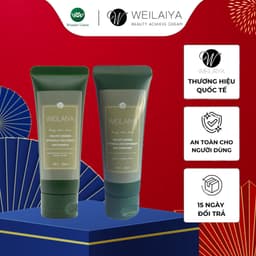 Thumbnail Cặp dầu gội đầu và dầu xả tóc thảo dược Weilaiya gừng hà thủ ô giúp dưỡng, đen và kích thích mọc tóc size du lịch 20ml 1