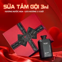 Thumbnail Quà tặng Valentine - Sữa tắm gội 3in1 350ml & Dung dịch vệ sinh 120ml & Sữa rửa mặt 100ml & Nước hoa nam 10ml RHYS MAN 3