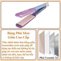 Thumbnail Máy ép tóc duỗi tóc đa năng ENZO 3116 với công nghệ ion âm không gây hư tổn giúp tóc bóng mượt 4