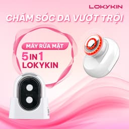 Thumbnail Chuột Rửa Mặt 5 trong 1 Lescolton Lokykin - kèm chức năng EMS, Tẩy Trang, Massage, Nâng Cơ, Rửa Mặt - Bảo Hành 365 Ngày 2