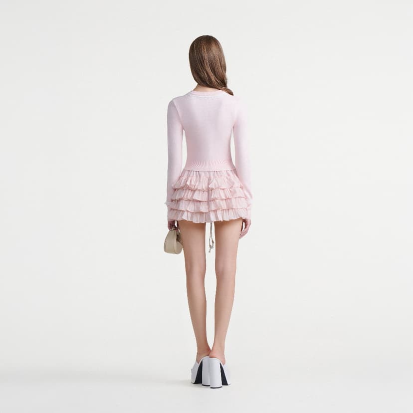 Ảnh Dear José - Áo dệt kim Cardigan viền ren Sakura 3