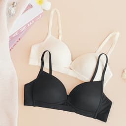 Thumbnail Áo Lót Không Gọng Đệm Mỏng 0.5cm Mặc Hằng Ngày Tạo Cảm Giác Nhẹ Nhàng Dễ Thở Như Không Loirechic BRTS105 1
