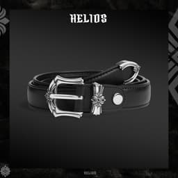 Thumbnail Thắt Lưng Da Phối Bạc HeliSilver S925 Scottish Helios Silver Original 1