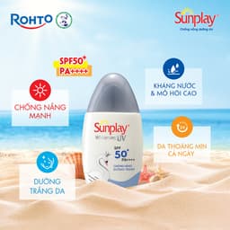 Thumbnail Kem chống nắng Sunplay dưỡng trắng da, dạng sữa Sunplay Whitening UV SPF 50, PA++++ 30g 1