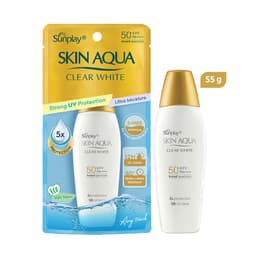 Thumbnail Kem chống nắng dưỡng trắng, kiểm dầu dùng mỗi ngày dạng sữa Sunplay Skin Aqua Clear White Eco Việt Nam SPF50, PA++++ 55g 1