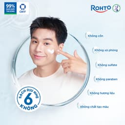 Thumbnail Sữa rửa mặt cho nam Oxy sạch dịu nhẹ, kiềm dầu dạng kem Oxy Oil Acne Wash 100g 3