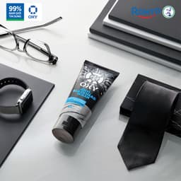 Thumbnail Sữa rửa mặt cho nam Oxy sạch tế bào chết, giảm mụn đầu đen, dạng kem Oxy Anti-Blackhead Wash 100g 3