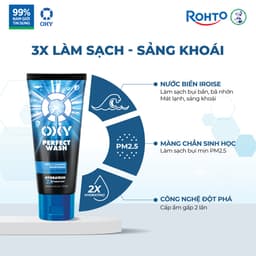 Thumbnail Sữa rửa mặt cho nam Oxy sạch sâu mát lạnh dạng kem Oxy Perfect Wash 100g 1