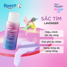 Thumbnail Kem chống nắng nâng tông cho da tối màu & da vàng, dạng sữa Sunplay Skin Aqua Tone Up UV Milk Lavender SPF 50+ PA++++50g 3