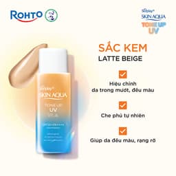 Thumbnail Kem chống nắng nâng tông mọi tông da dạng sữa Sunplay Skin Aqua Tone Up UV Milk Latte Beige SPF 50+ PA++++ 50g 2