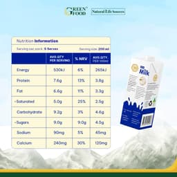 Thumbnail Sữa Tươi Tiệt Trùng AU KINGCARE Nguyên Kem 1L - Độ Béo Cao 3.3%, Không Đường Giàu đạm và canxi từ Úc 4