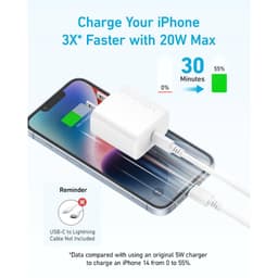 Thumbnail Sạc Nhanh Anker Type C IQ3 công suất 20W - 1 cổng USB-C - A2347 1