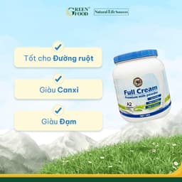 Thumbnail Sữa Bột A2 Nguyên kem Cao cấp AU KingCare từ Úc | Hộp 1kg - Pha được 7L, Thơm ngon Giàu Canxi và Đạm 3