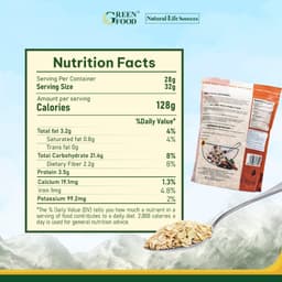 Thumbnail Yến mạch Chile JUST OATS nguyên chất cán dày | Túi 454g - Ăn Liền, Túi Tiện lợi, nhập khẩu Chile 4