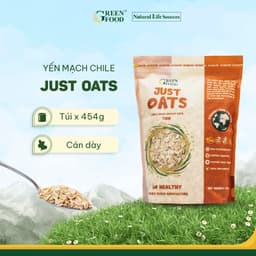 Thumbnail Yến mạch Chile JUST OATS nguyên chất cán dày | Túi 454g - Ăn Liền, Túi Tiện lợi, nhập khẩu Chile 2