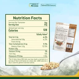 Thumbnail Yến mạch Chile Just Oats nguyên cám nguyên hạt | Túi 454g 3