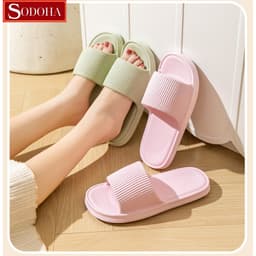 Thumbnail Dép đi trong nhà mùa đông, mùa hè, dép văn phòng sang trọng siêu nhẹ cho nữ SDOHA SDH559 2
