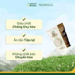 Thumbnail Yến mạch Chile Just Oats nguyên cám nguyên hạt | Túi 907g, giàu chất xơ, hạt dinh dưỡng 2