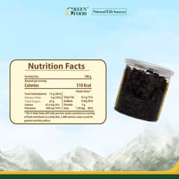 Thumbnail Nho khô đen Chile Just Snack kích cỡ Medium | Hộp 250g, Đồ ăn vặt Healthy 3