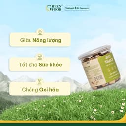 Thumbnail Hạt Dẻ Cười Mỹ Just Snack Green Food có vỏ | Hộp 180g 2