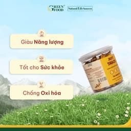 Thumbnail Hạnh Nhân Mỹ Rang Bơ Just Snack Green Food có vỏ - 160g 2
