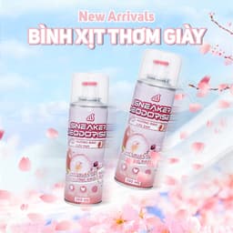 Thumbnail Chai xịt Khử Mùi Giày Nano Bạc Diệt Khuẩn Ngăn Ngừa Hôi Chân Lưu Hương 24h 9112 3