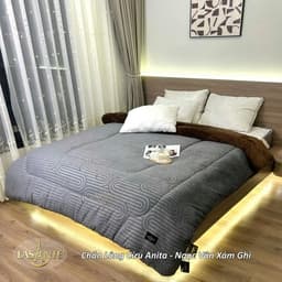Thumbnail Chăn Lông Cừu Nhỏ 1m6 X 2m2 Cho Mùa Đông Đại Hàn 1 Người  Lasante, Bảo Hành Chính Hãng Kèm Túi 4