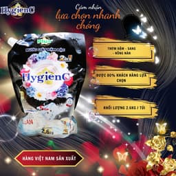 Thumbnail Combo 3 Túi nước giặt đậm đặc HygienC Plus+ Khối lượng 2.6Kg - CB3T1 3