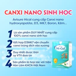 Thumbnail Hộp 20 viên canxi Avisure Hical 2
