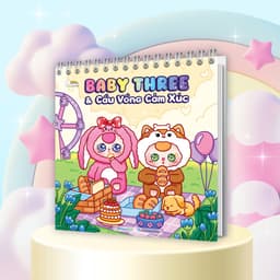 Thumbnail Sách tô màu Baby Three & Cầu vồng cảm xúc 1
