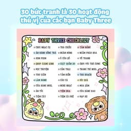 Thumbnail Sách tô màu Baby Three & Cầu vồng cảm xúc 3