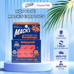 Thumbnail Hộp 6 đôi nút bịt tai chống ồn Mack's Earplugs dành cho trẻ em 1