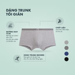 Thumbnail Combo 3 Quần lót nam ONOFF Cotton USA kháng khuẩn, khử mùi - 18UO23A035 3