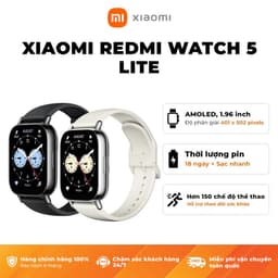 Thumbnail Đồng Hồ Thông Minh Xiaomi Redmi Watch 5 LITE / Màn hình AMOLED 1,96'' / GPS Độc Lập / Chống Nước 5ATM/ Bảo Hành 12 Tháng 2