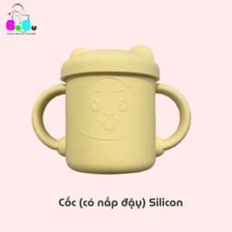Thumbnail Bộ Cốc uống Silicon và Ống hút Silicon BeBu cho bé 2