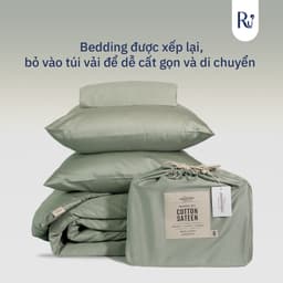 Thumbnail Bộ Ga Giường Ru9 Cotton Sateen 4