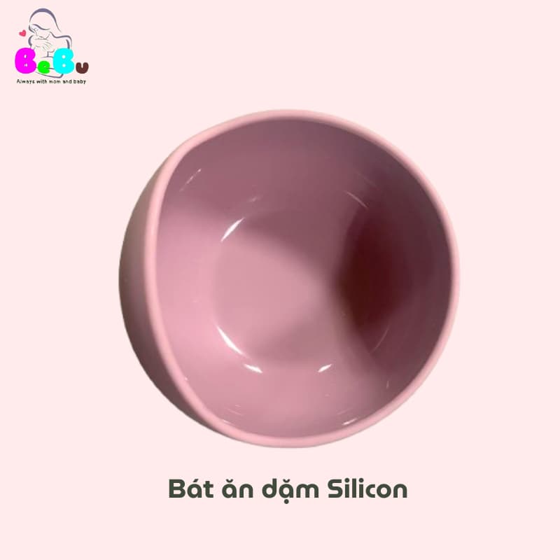 Ảnh Bát ăn dặm BeBu Silicon Cao cấp cho bé 1