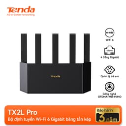 Thumbnail Bộ Phát WiFi Tenda TX2L Pro Chuẩn WiFi 6 AX1500Mbps hỗ trợ EasyMesh - Hàng Chính Hãng 1