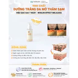 Thumbnail Tinh Chất Hỗ Trợ Dưỡng Sáng Da, Giảm Mờ Đốm Nâu WonJin Melaless 50g [B6] 3