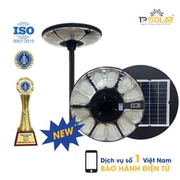 Thumbnail Đèn Năng Lượng Mặt Trời UFO TP SOLAR Công Suất 800W TP-U800 Cảm Biến Chuyển Động, Chiếu Sáng 360 Độ - Bảo Hành 3 Năm 1