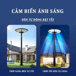 Thumbnail Đèn Năng Lượng Mặt Trời UFO TP SOLAR Công Suất 800W TP-U800 Cảm Biến Chuyển Động, Chiếu Sáng 360 Độ - Bảo Hành 3 Năm 4