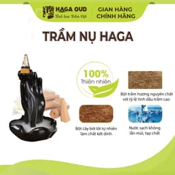 Thumbnail Trầm nụ Haga 3 Sạch, Hương thơm trầm hương ngọt ấm, Xông nhà tẩy uế -6 NỤ 3