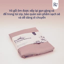 Thumbnail Vỏ Gối Ôm Cotton Sateen Ru9 4